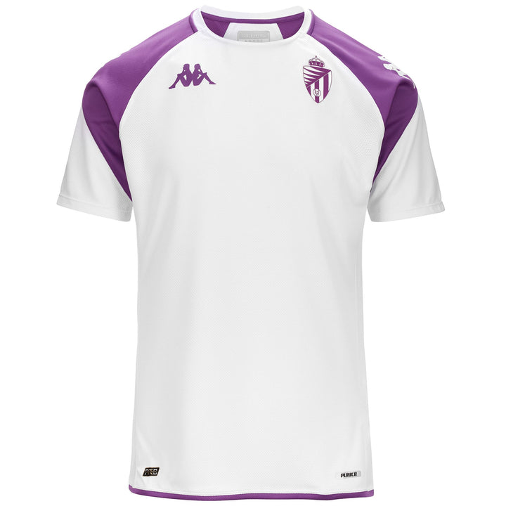 Active Jerseys Man ABOU PRO 7 VALLADOLID Shirt WHITE - BRIGHT VIOLET Photo (jpg Rgb)			