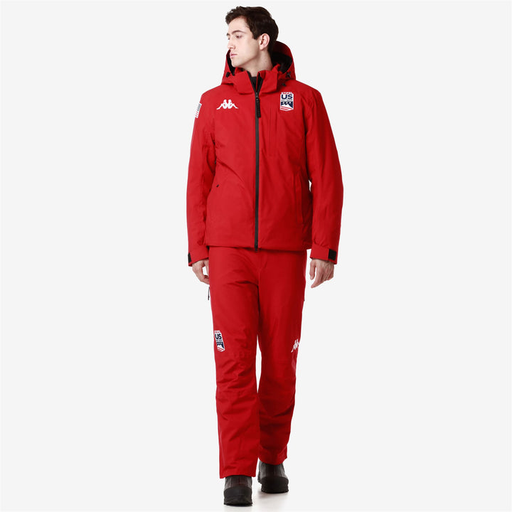 Jackets Man 8CENTO 806 US Mid RED RACING Dressed Back (jpg Rgb)		