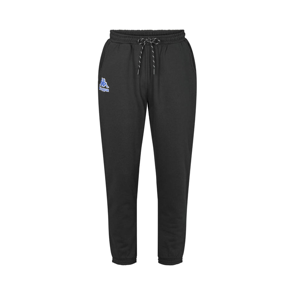 Pants Man LOGO FEMO Sport Trousers BLACK Dressed Front (jpg Rgb)	