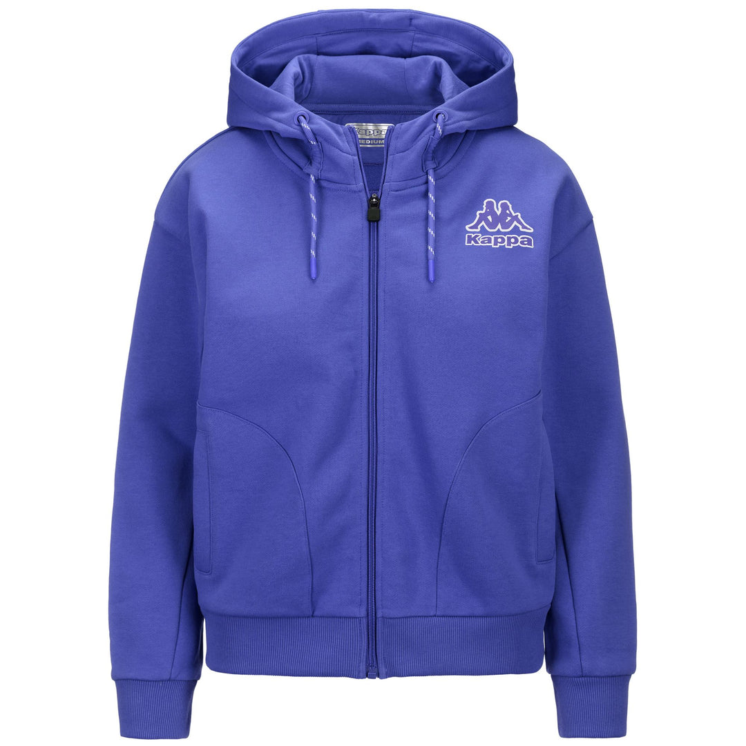 Fleece Woman LOGO FEMISA Jacket VIOLET BLUE IRIS Photo (jpg Rgb)			