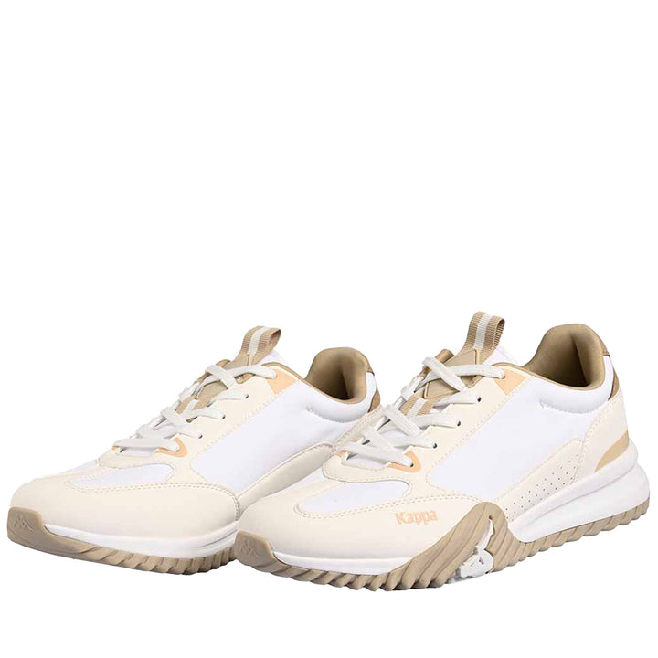 Sneakers Unisex AUTHENTIC ARKLOW 1 Low Cut WHITE - BEIGE Detail (jpg Rgb)			