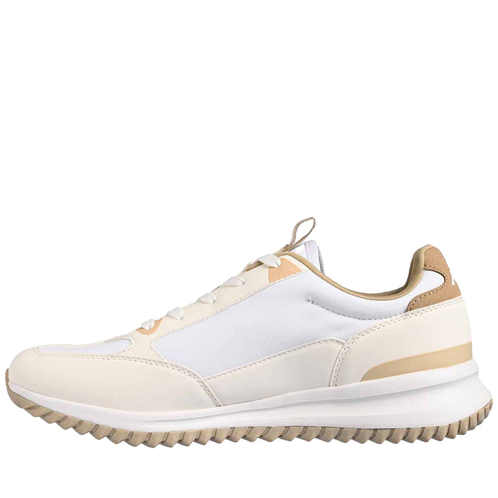 Sneakers Unisex AUTHENTIC ARKLOW 1 Low Cut WHITE - BEIGE Dressed Side (jpg Rgb)		