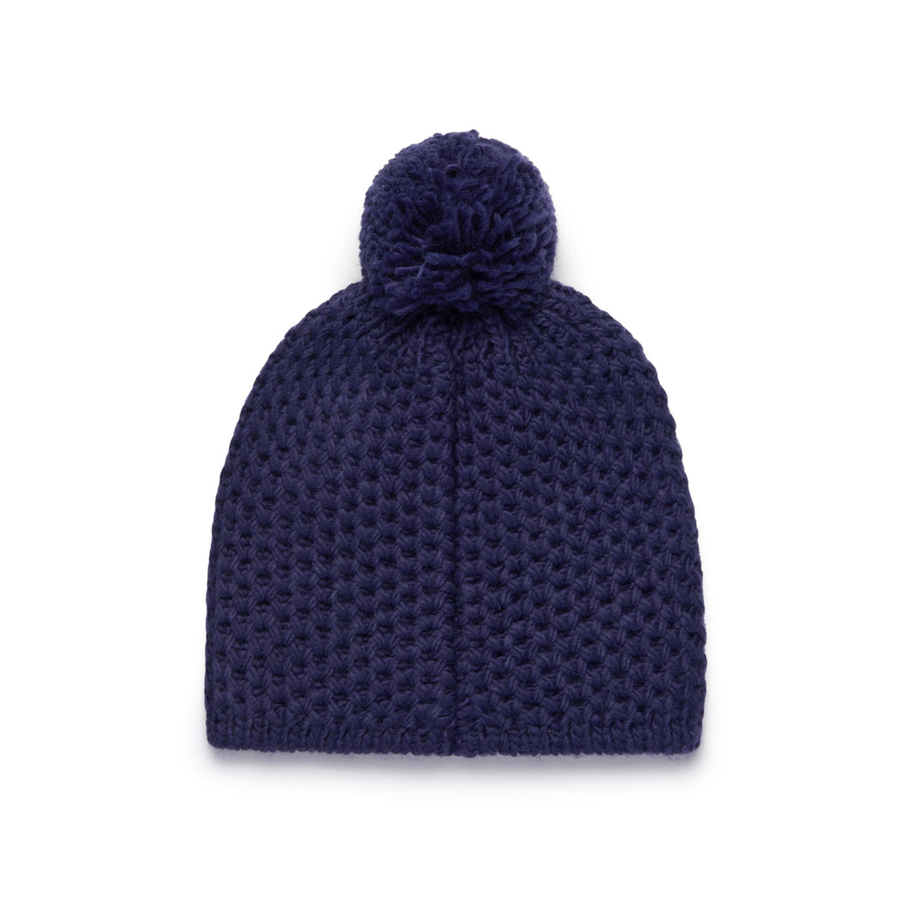 Headwear Unisex FLOCK Hat BLUE CAVERN Dressed Front (jpg Rgb)	