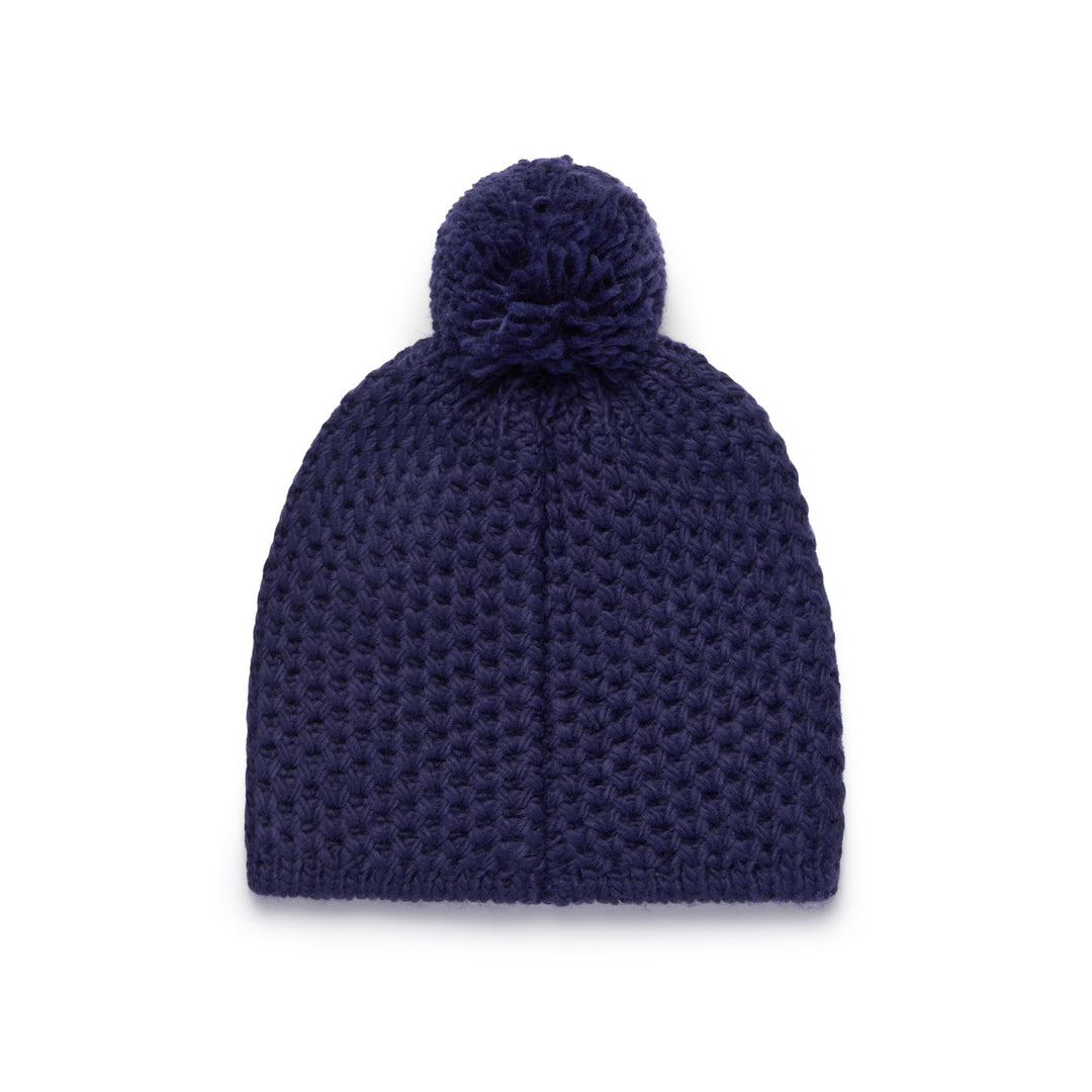 Headwear Unisex FLOCK Hat BLUE CAVERN Dressed Front (jpg Rgb)	