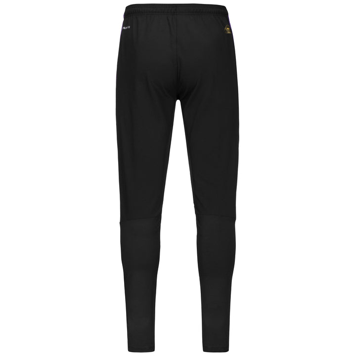 Pants Man ABUNSZIP PRO 8 FIORENTINA Sport Trousers BLACK-VIOLET INDIGO Dressed Side (jpg Rgb)		