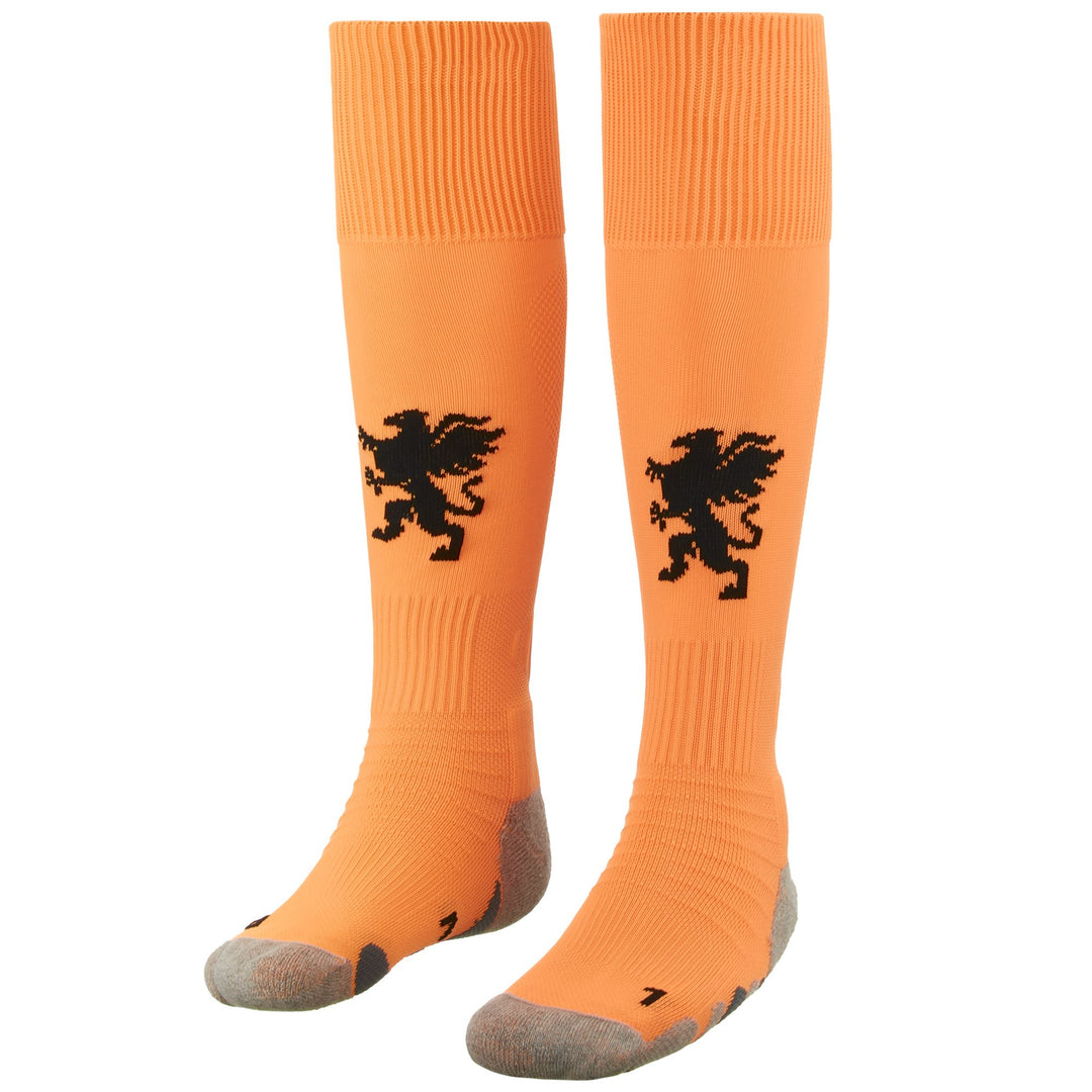 Socks Man KOMBAT SPARK PRO 1PACK GENOA Knee High Sock NEON ORANGE Photo (jpg Rgb)			