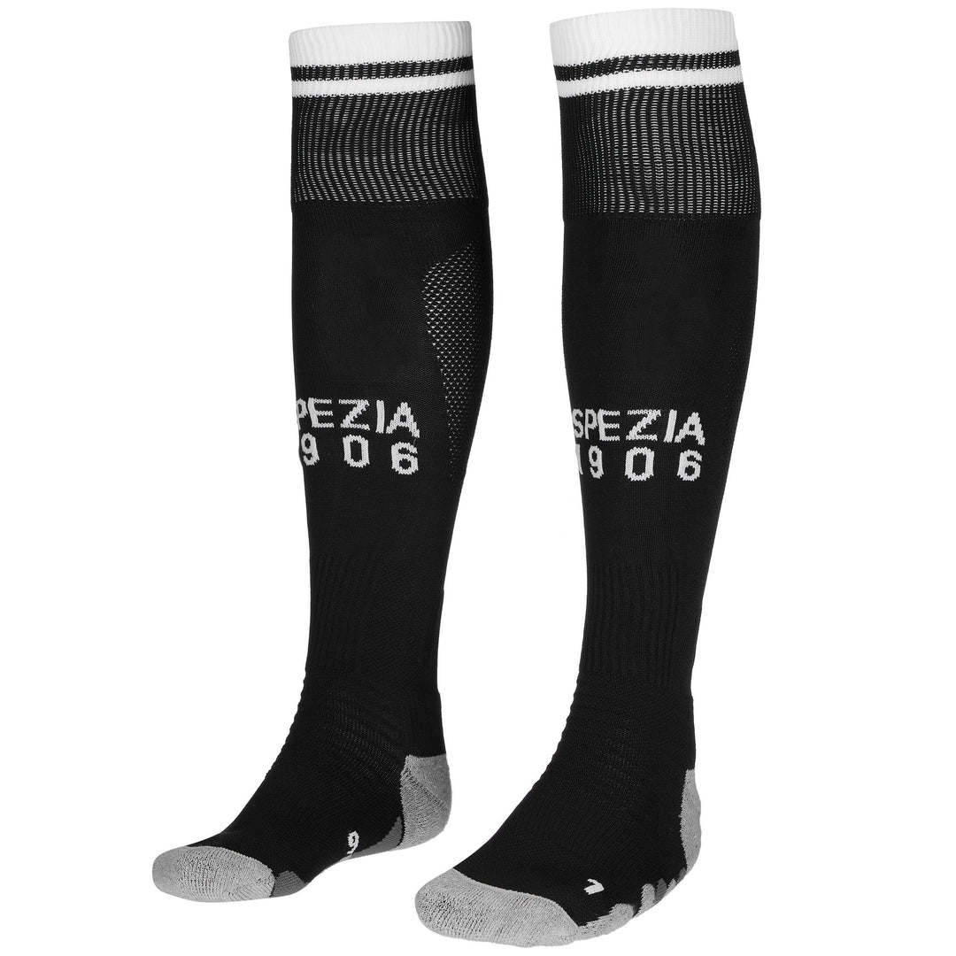 Socks Man KOMBAT SPARK PRO SPEZIA 1PACK Knee High Sock BLACK-WHITE Photo (jpg Rgb)			