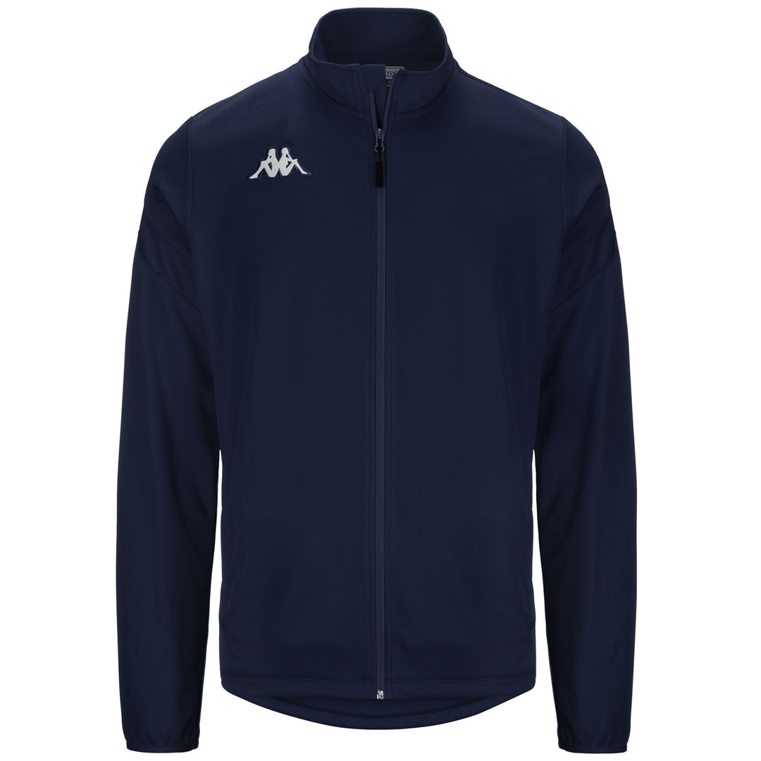 Fleece Man KAPPA4FOOTBALL DOLVIO Jacket BLUE MARINE Photo (jpg Rgb)			