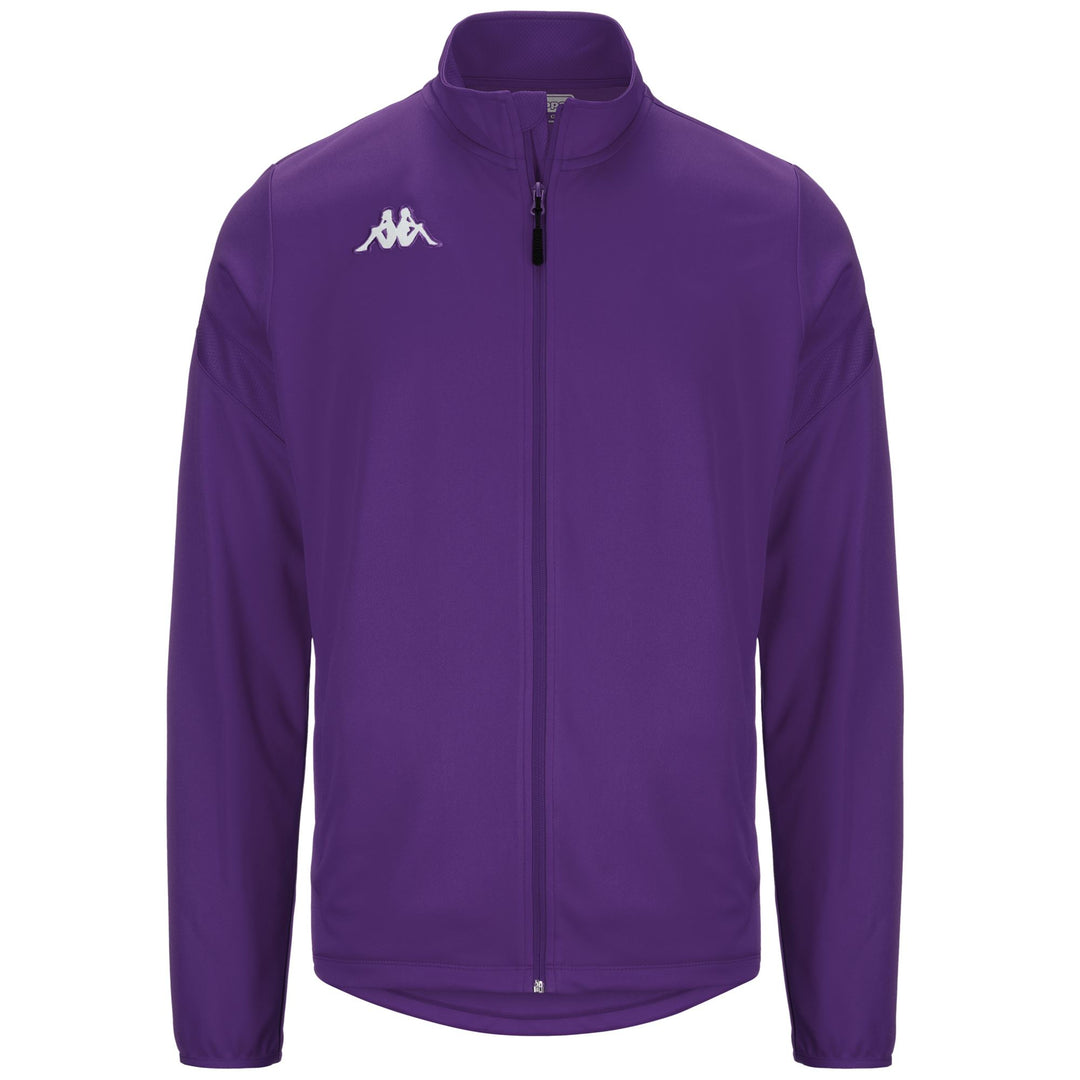 Fleece Man KAPPA4FOOTBALL DOLVIO Jacket VIOLET INDIGO Photo (jpg Rgb)			