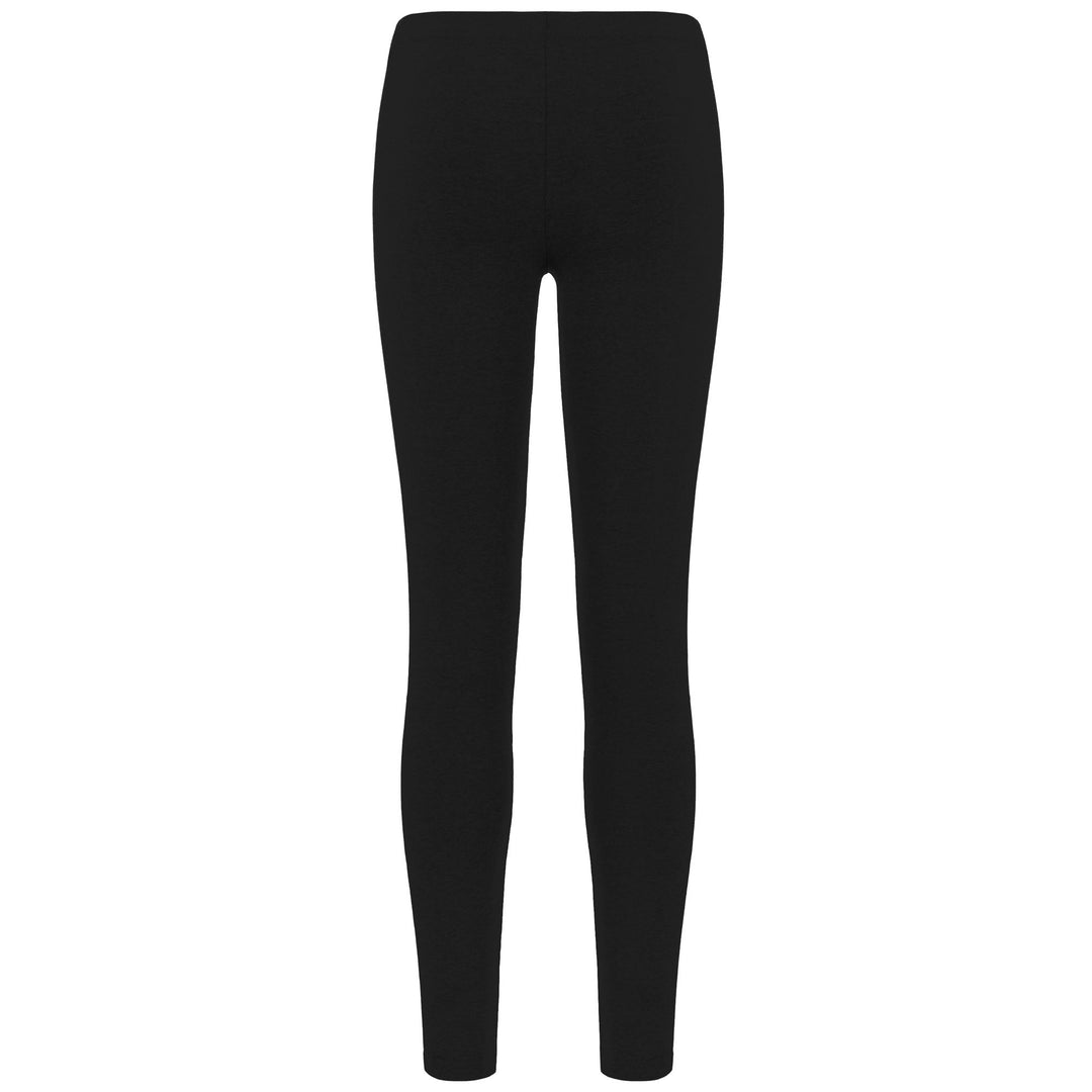 Pants Woman LOGO FAPRI Sport Trousers BLACK Dressed Side (jpg Rgb)		
