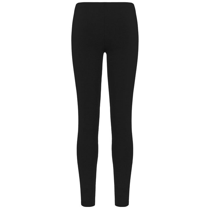 Pants Woman LOGO FAPRI Sport Trousers BLACK Dressed Side (jpg Rgb)		