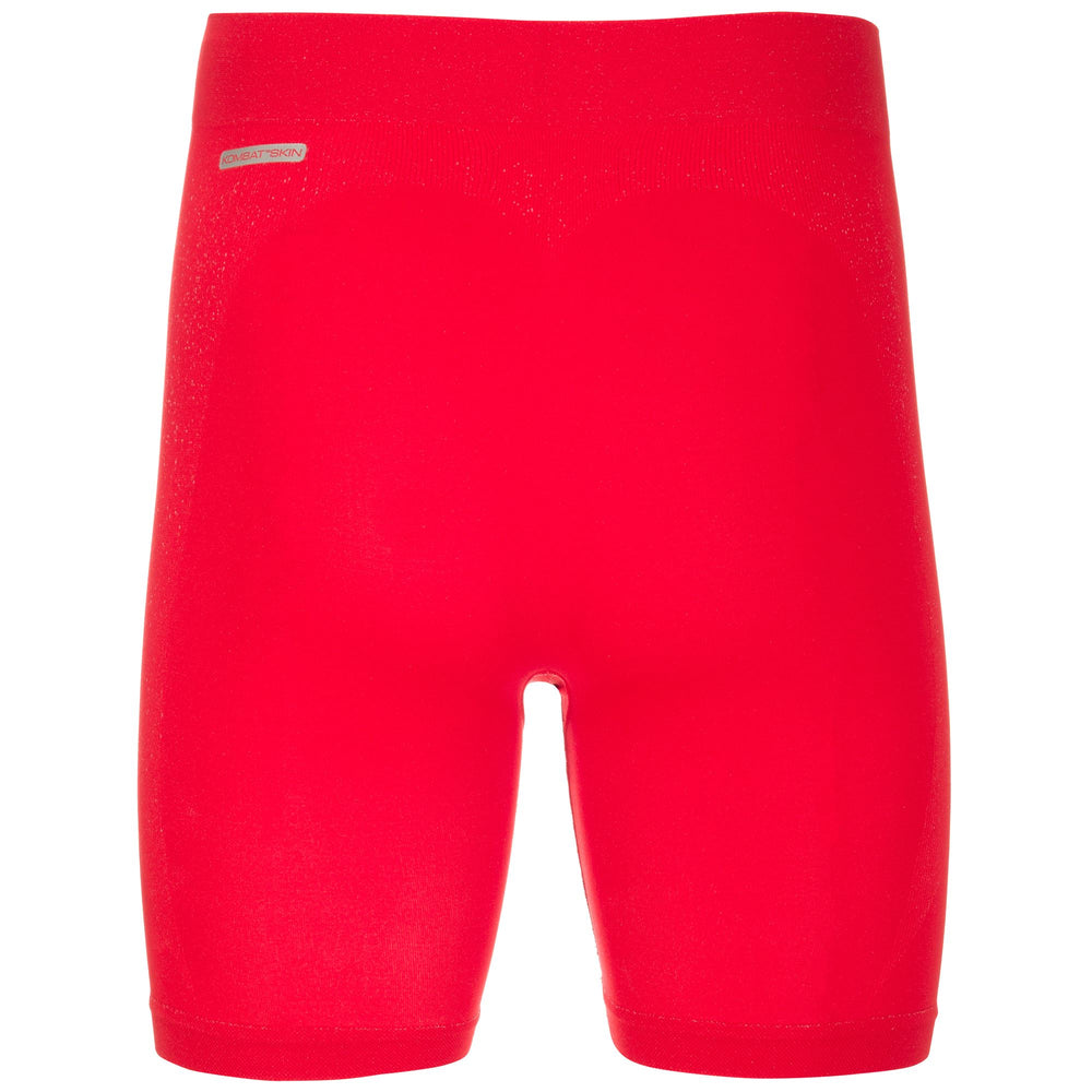 Underpants Unisex KOMBAT SKIN BHORT Mid RED BLAZE Dressed Front (jpg Rgb)	