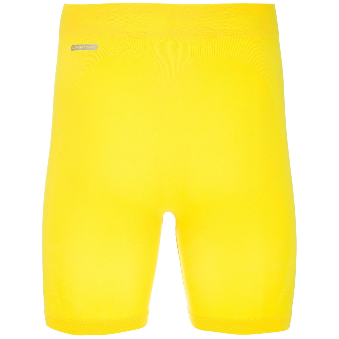 Underpants Unisex KOMBAT SKIN BHORT Mid YELLOW DANDELION Dressed Front (jpg Rgb)	