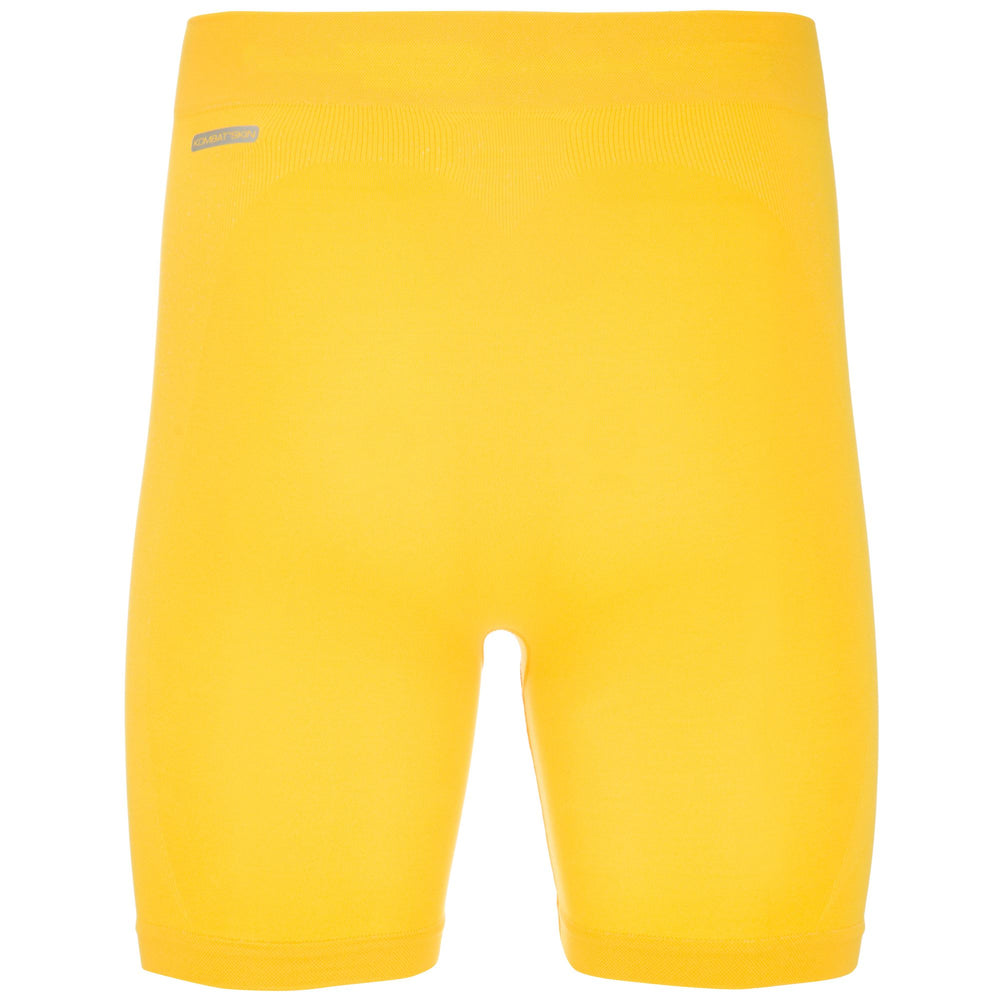 Underpants Unisex KOMBAT SKIN BHORT Mid YELLOW CHROME Dressed Front (jpg Rgb)	