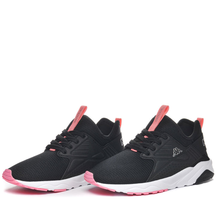 Sneakers Kid unisex LOGO SANPUERTO EL KID Low Cut BLACK-PINK Detail (jpg Rgb)			