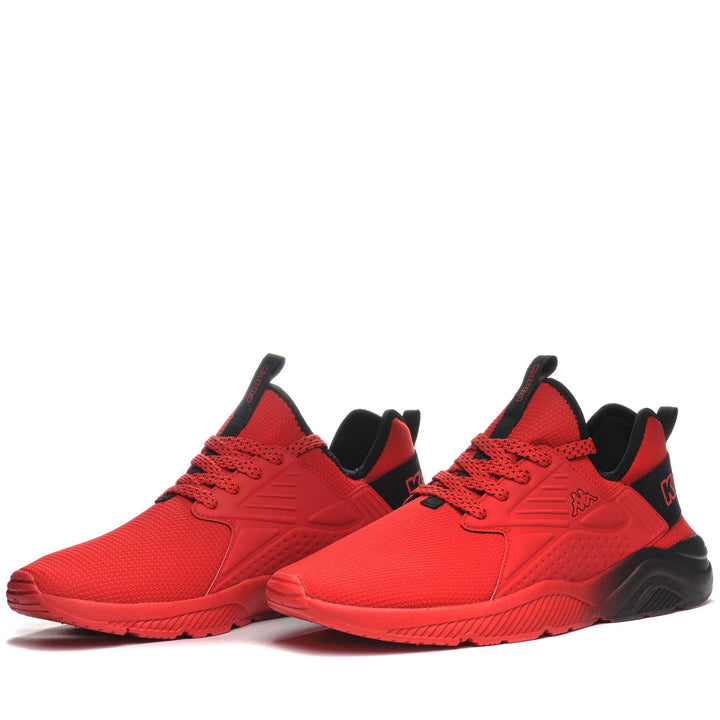 Sneakers Unisex SANPUERTO Low Cut RED-BLACK Detail (jpg Rgb)			