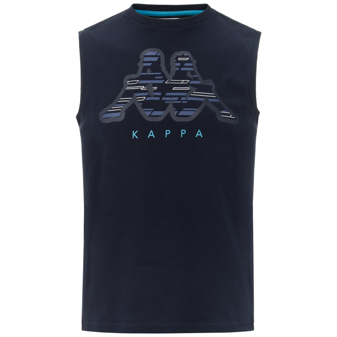 T-ShirtsTop Man GROMA Tank BLUE DK Photo (jpg Rgb)			