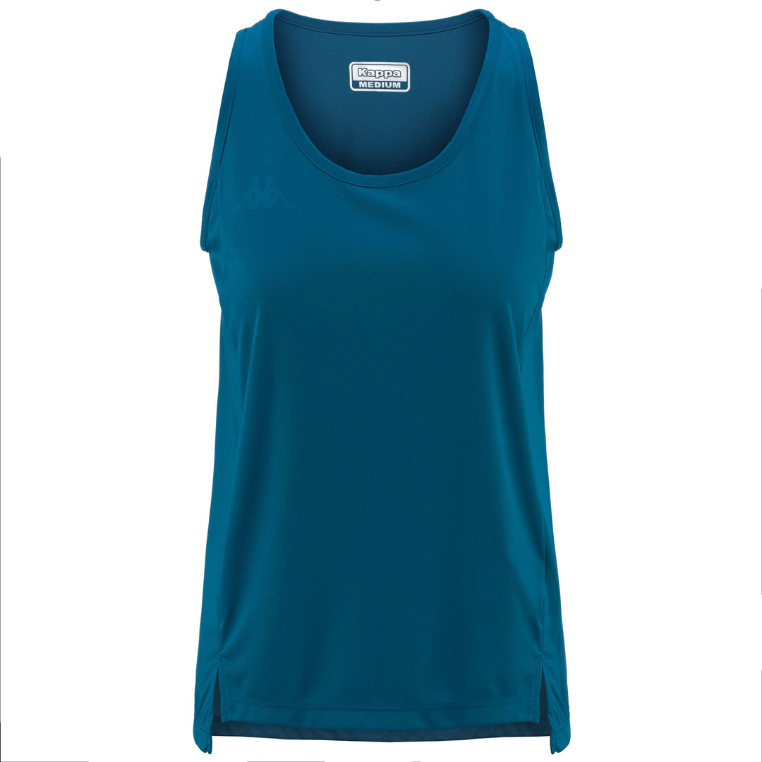 T-ShirtsTop Woman EGRI Tank BLUE DRESDEN Photo (jpg Rgb)			