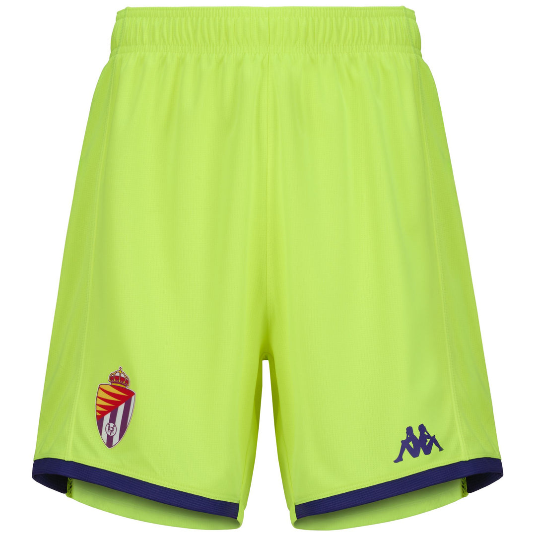 Shorts Man KOMBAT RYDER VALLADOLID Sport Shorts NEON YELLOW - VIOLET PURPLE Photo (jpg Rgb)			