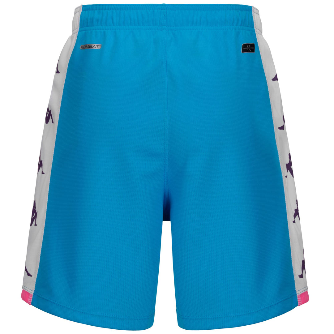 Shorts Man KOMBAT RYDER VALLADOLID Sport Shorts BLUE SKY - WHITE Dressed Side (jpg Rgb)		