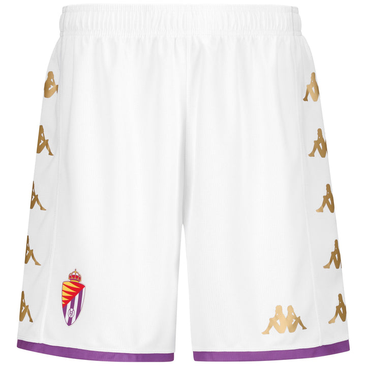 Shorts Man KOMBAT RYDER VALLADOLID Sport Shorts WHITE-VIOLET MD Photo (jpg Rgb)			