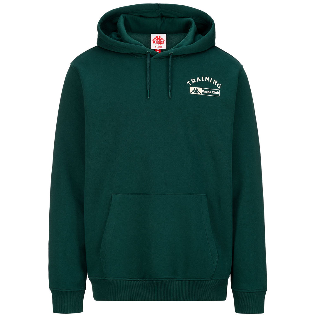 Fleece Man AUTHENTIC SHALA Jumper GREEN DK-WHITE MILK Photo (jpg Rgb)			