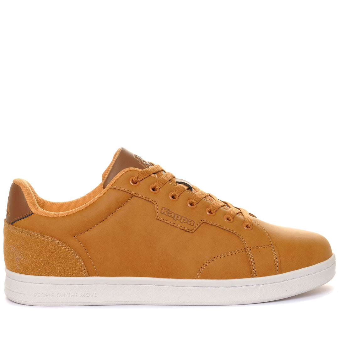 Sneakers Unisex LOGO TANGO Low Cut YELLOW TAN - BROWN BRIQUE Photo (jpg Rgb)			