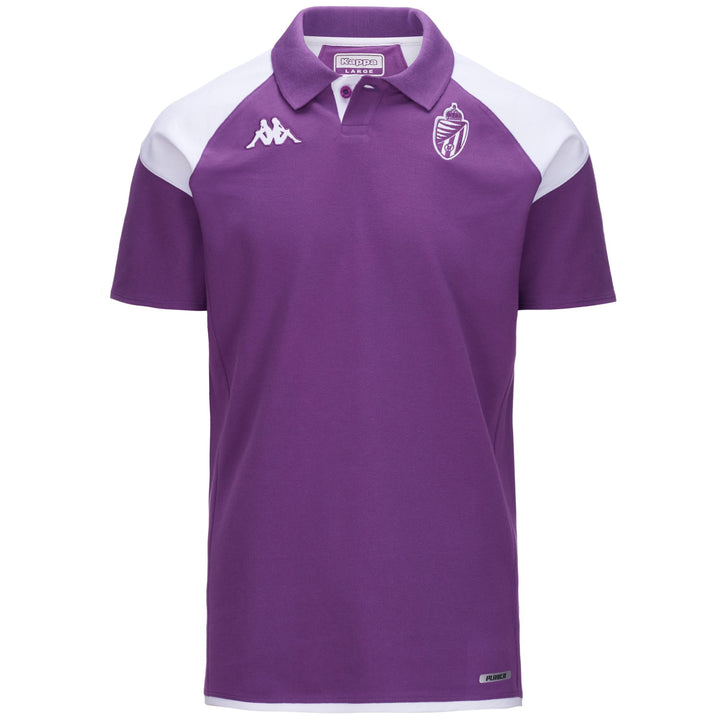 Polo Shirts Man ANGAT 7 VALLADOLID Polo BRIGHT VIOLET - WHITE Photo (jpg Rgb)			