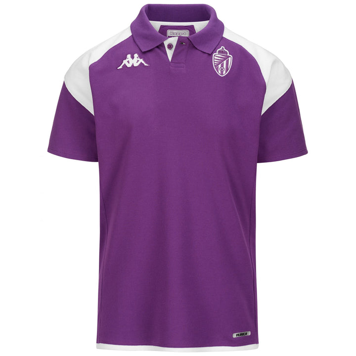 Polo Shirts Man ANGAT 7 VALLADOLID Polo BRIGHT VIOLET - WHITE Photo (jpg Rgb)			