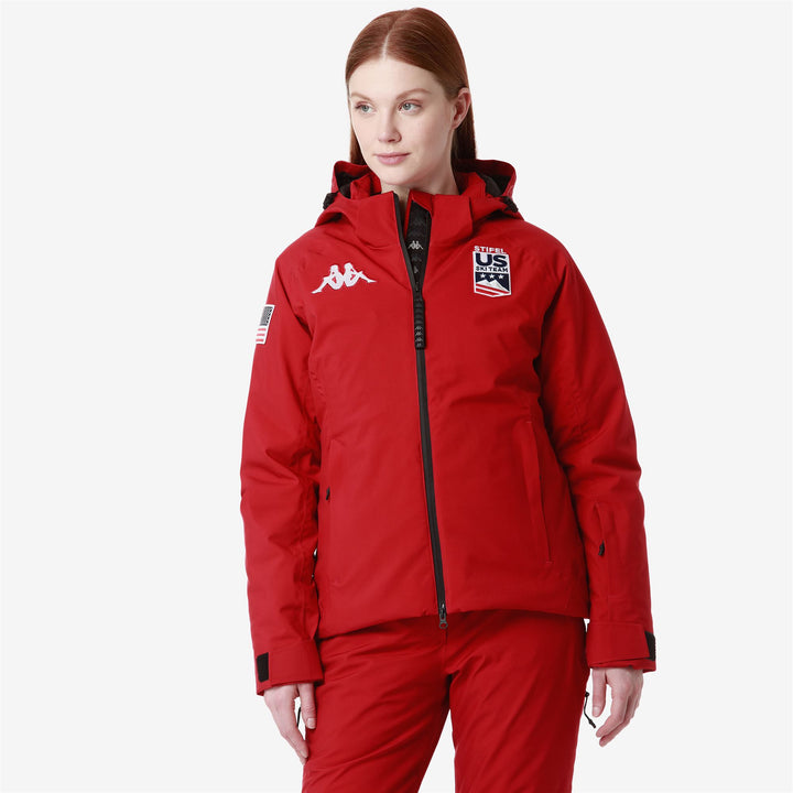 Jackets Woman 8CENTO 810 US Mid RED RACING Detail (jpg Rgb)			