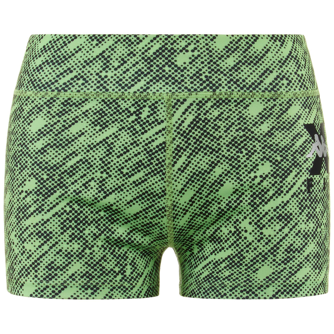 Shorts Woman KOMBAT WKT EFRIVOLA 2 Sport Shorts GREEN PARADISE - BLACK Photo (jpg Rgb)			