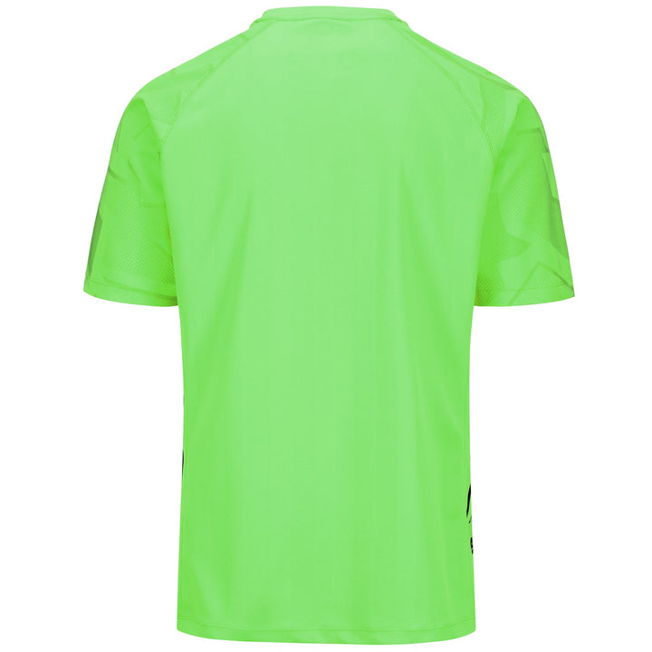 Active Jerseys Man KOMBAT GK 2025 SPEZIA Shirt NEON GREEN Dressed Side (jpg Rgb)		