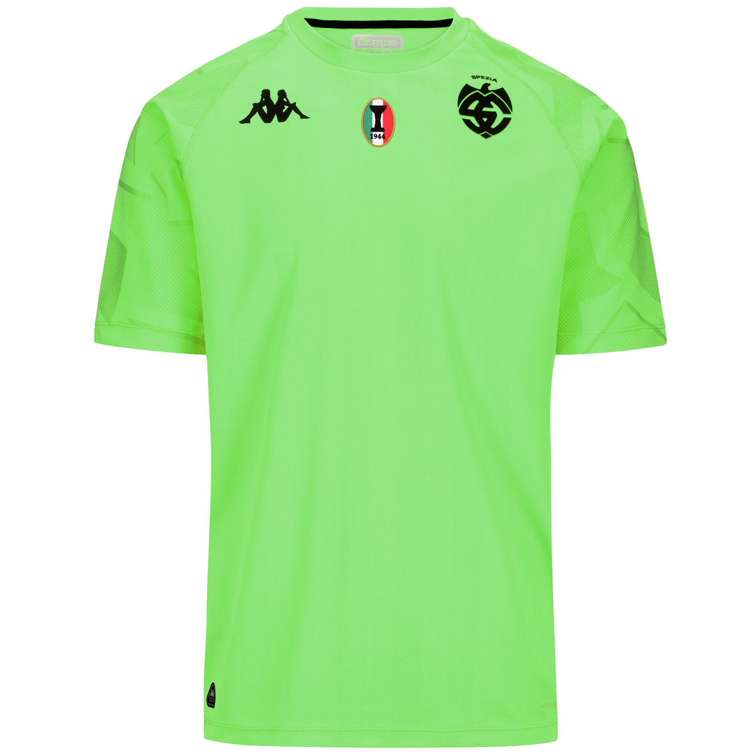 Active Jerseys Man KOMBAT GK 2025 SPEZIA Shirt NEON GREEN Photo (jpg Rgb)			