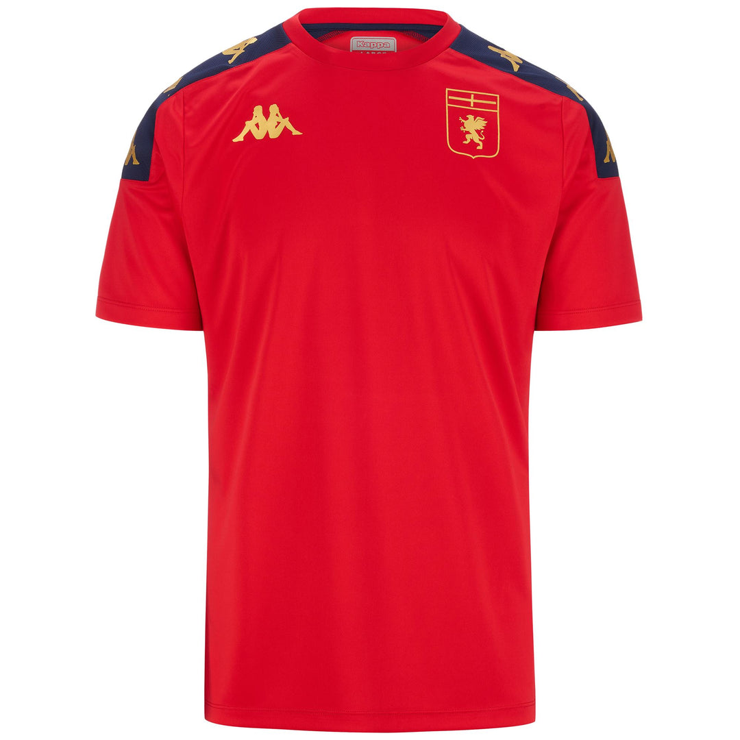 Active Jerseys Man GIANTO GENOA Shirt RED-BLUE MARINE Photo (jpg Rgb)			