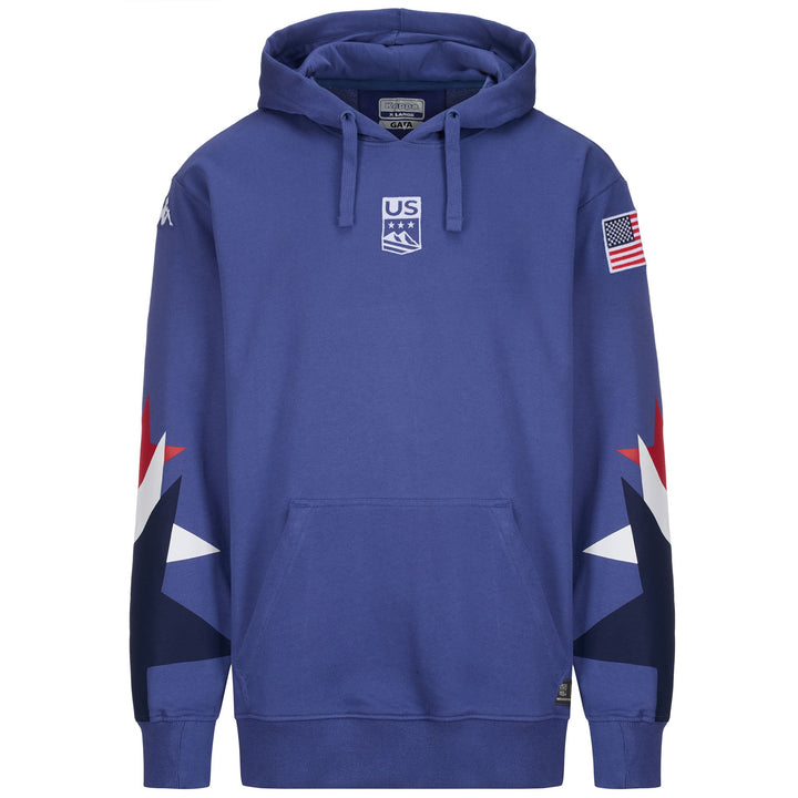 Fleece Unisex SUPPORTER UTAWI RACE US Jumper BLUE FIORD Photo (jpg Rgb)			