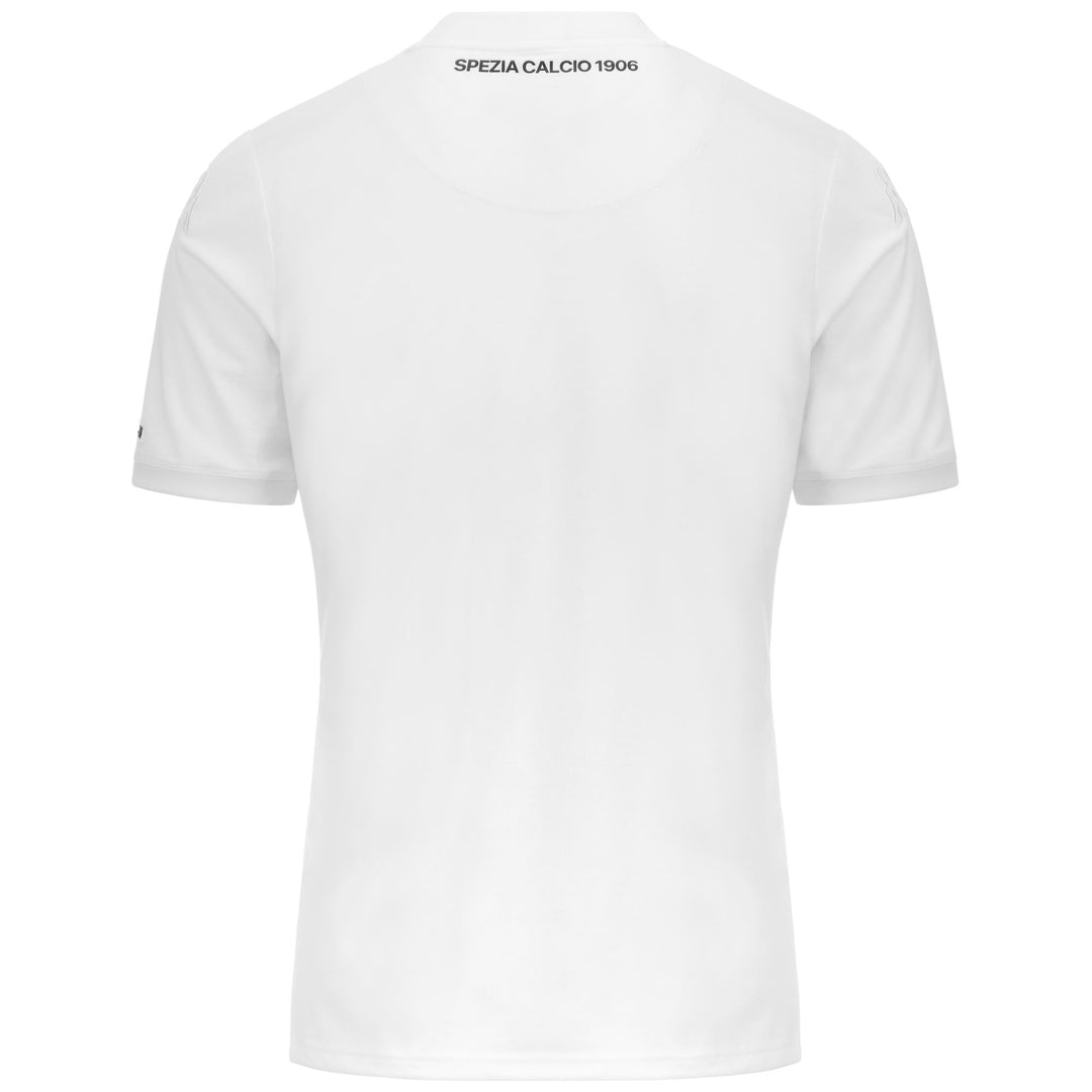 Active Jerseys Man KOMBAT SPEZIA Shirt WHITE Dressed Side (jpg Rgb)		