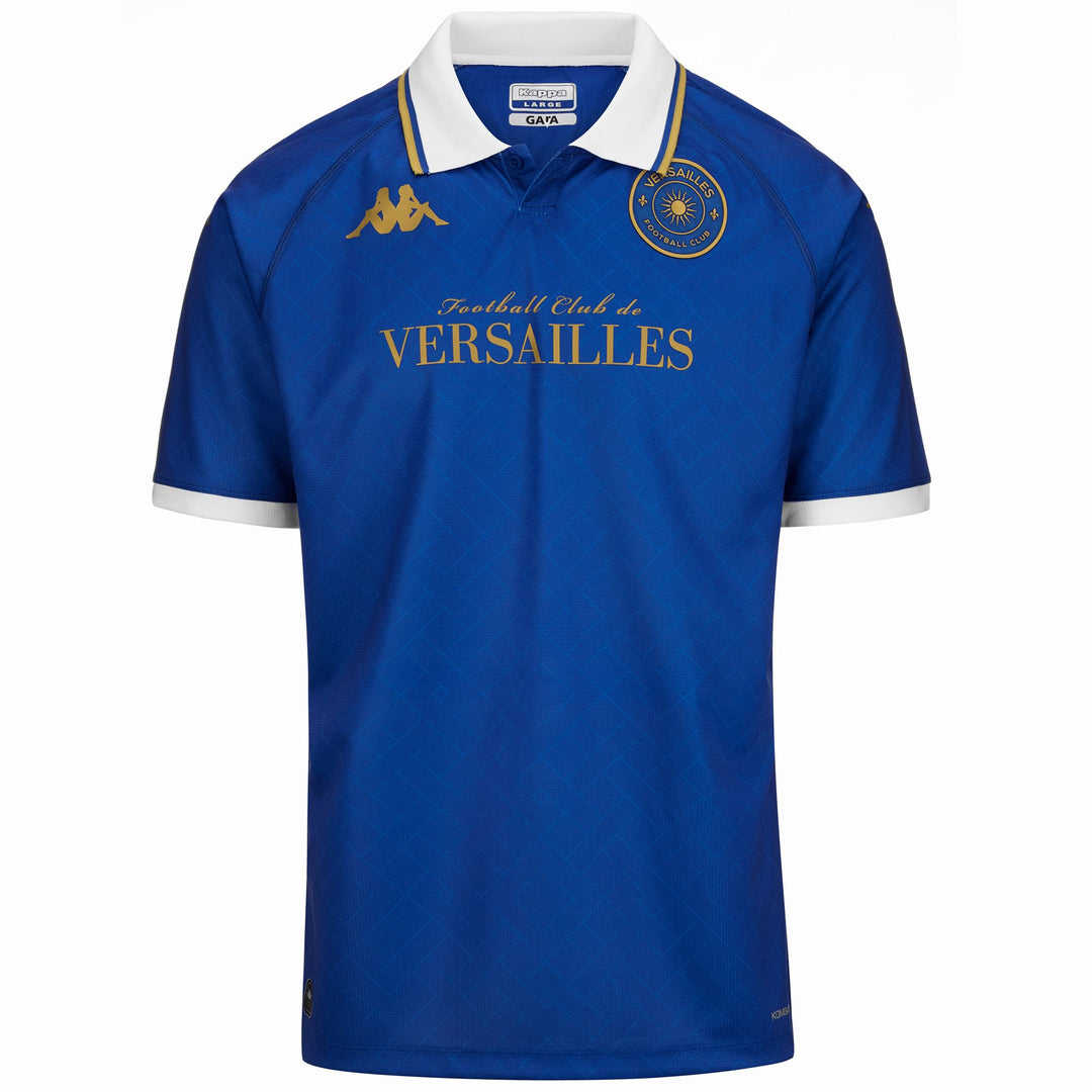 Active Jerseys Man KOMBAT 2025 FC VERSAILLES Shirt BLUEWHITEGOLD