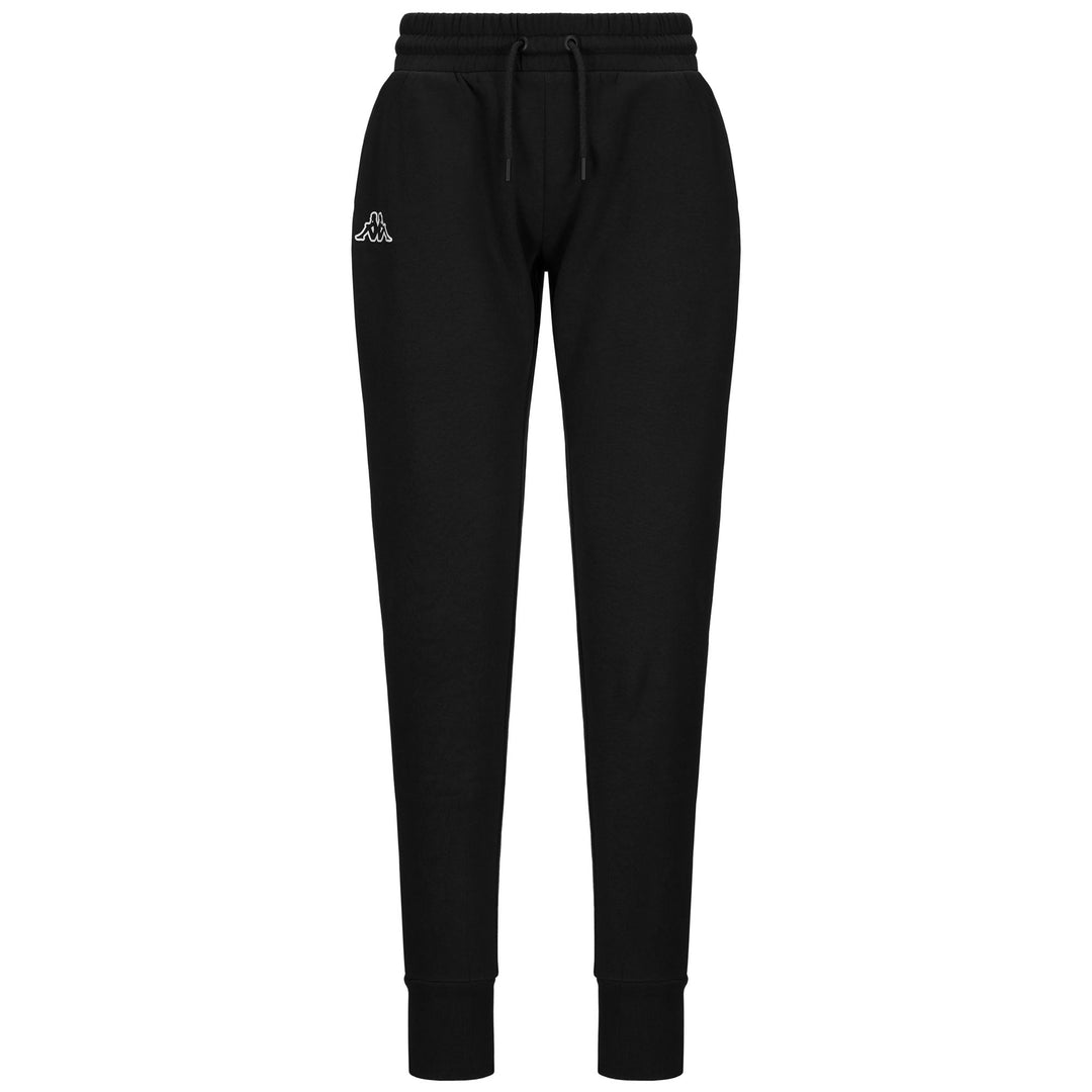 Pants Woman LOGO FARATA Sport Trousers BLACK Photo (jpg Rgb)			