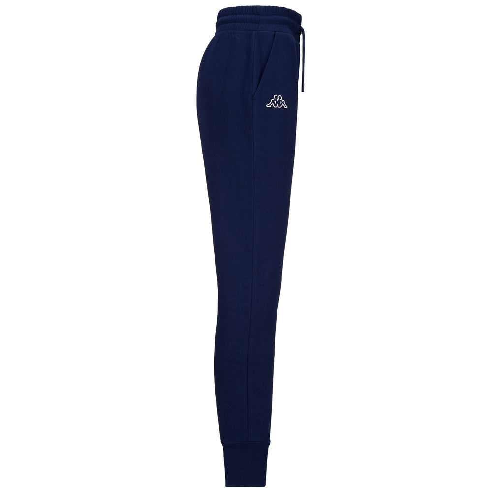 Pants Woman LOGO FARATA Sport Trousers BLUE MARINE Dressed Front (jpg Rgb)	