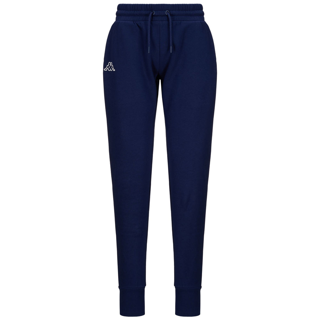 Pants Woman LOGO FARATA Sport Trousers BLUE MARINE Photo (jpg Rgb)			