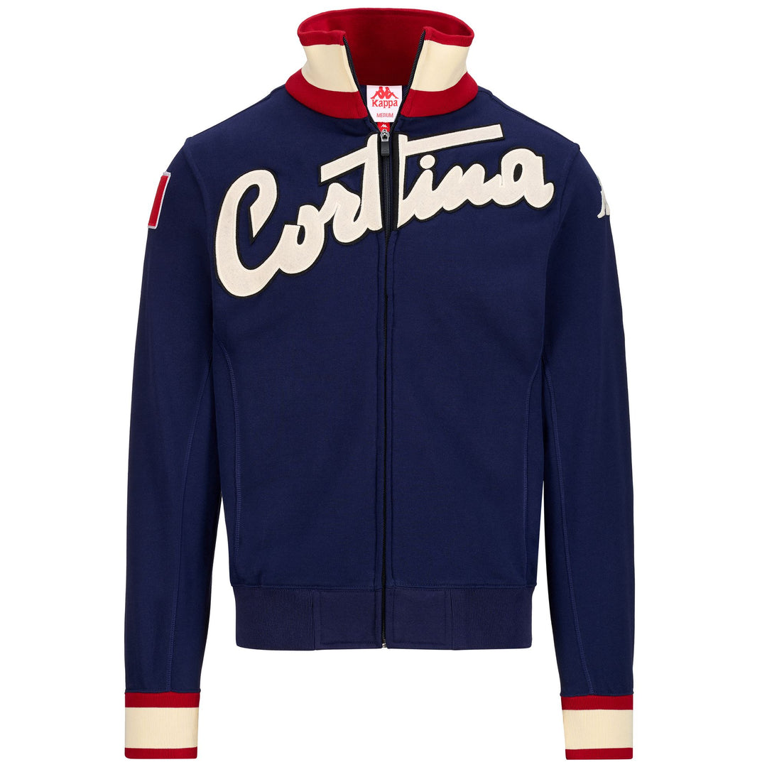 Fleece Man EROI JKT CORTINA Jacket BLUE MARINE - BEIGE PARCHENT - RED CHILY PEPPER Photo (jpg Rgb)			