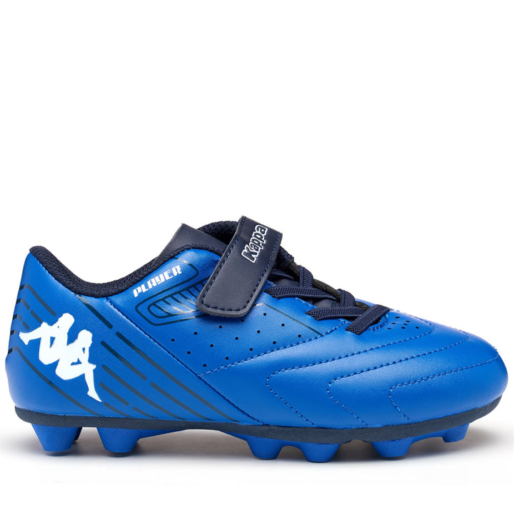 Sport Shoes Boy PLAYER EV FG KID Low Cut BLUE ROYAL MARINE - BLUE MARINE Photo (jpg Rgb)			