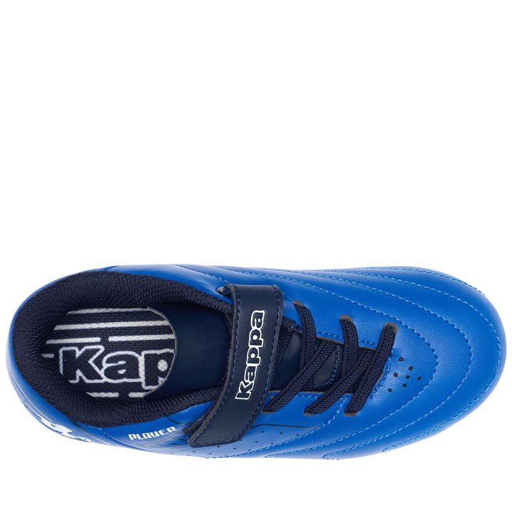 Sport Shoes Boy PLAYER EV FG KID Low Cut BLUE ROYAL MARINE - BLUE MARINE Dressed Back (jpg Rgb)		