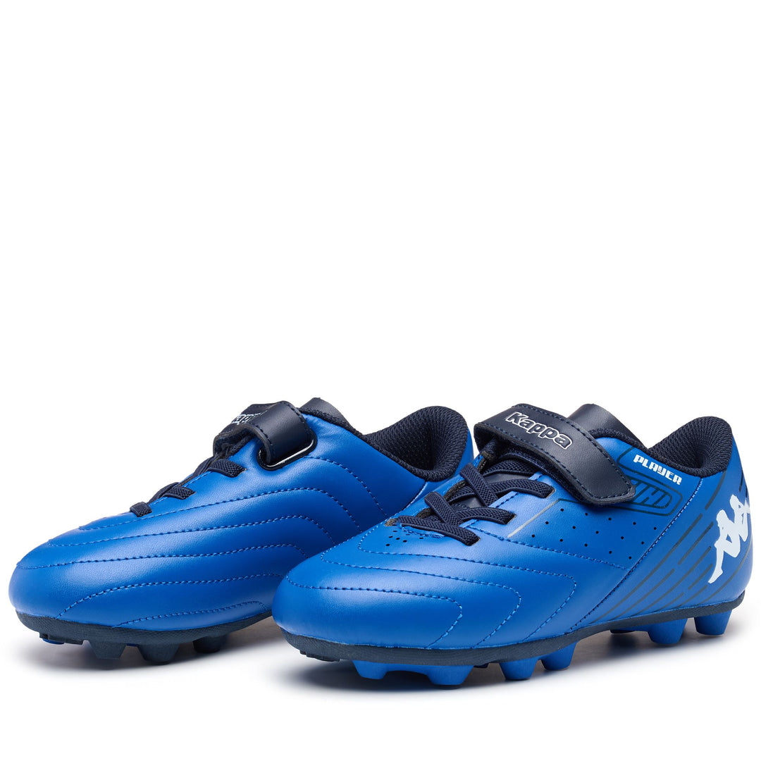 Sport Shoes Boy PLAYER EV FG KID Low Cut BLUE ROYAL MARINE - BLUE MARINE Detail (jpg Rgb)			