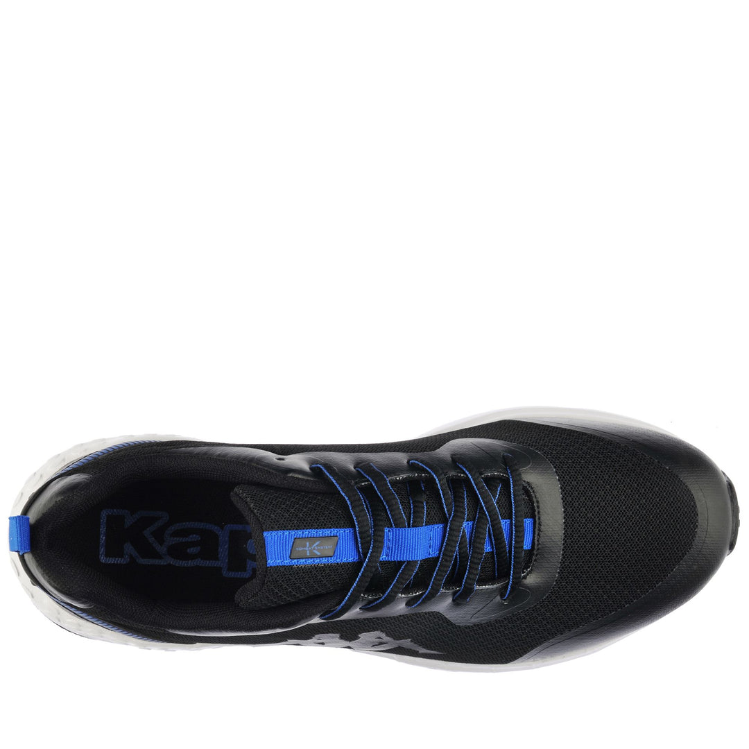 Sport Shoes Unisex KOMBAT GLINCH 2 Low Cut BLACK-BLUE ROYAL Dressed Back (jpg Rgb)		