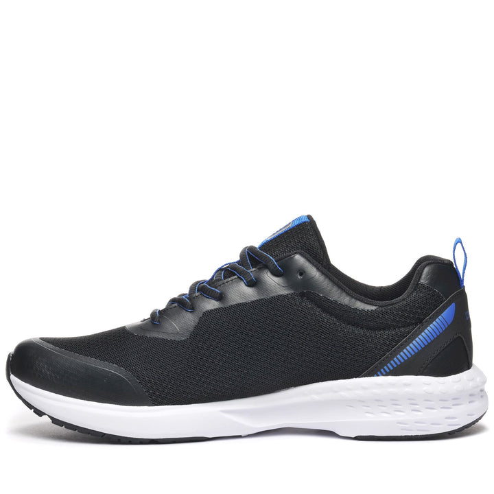 Sport Shoes Unisex KOMBAT GLINCH 2 Low Cut BLACK-BLUE ROYAL Dressed Side (jpg Rgb)		