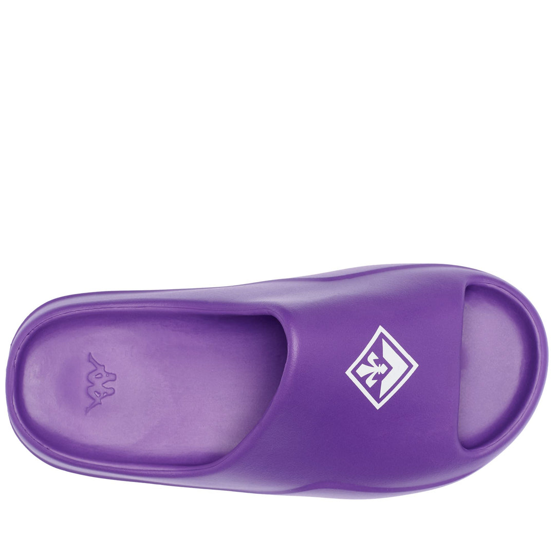 Flip-Flops Unisex PLUME 1 ACF FIORENTINA Stripe VIOLET INDIGO-WHITE Dressed Back (jpg Rgb)		