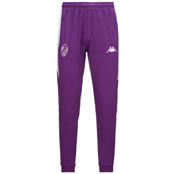 Pants Man ARUFINZIP PRO 7 VALLADOLID Sport Trousers BRIGHT VIOLET - WHITE Photo (jpg Rgb)			