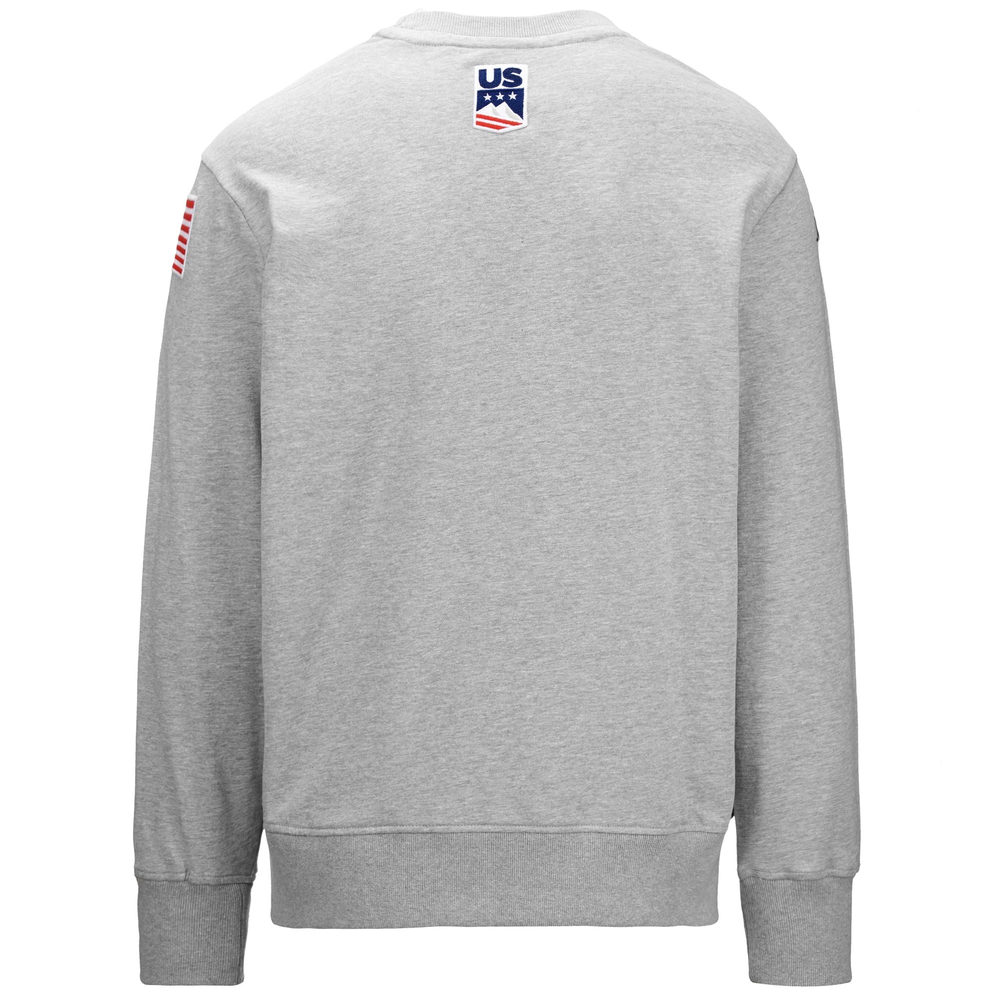 UTAHI 2 US - Fleece - Jumper - Unisex - GREY MD-WHITE-MELANGE