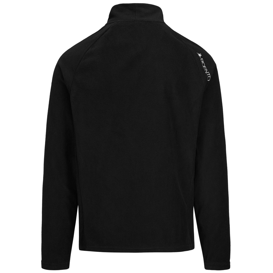 Fleece Unisex 8CENTO 818FZ Jacket BLACK Dressed Side (jpg Rgb)		